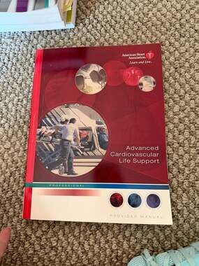 American Heart Association Advanced Cardiovascular Life Support (ACLS)